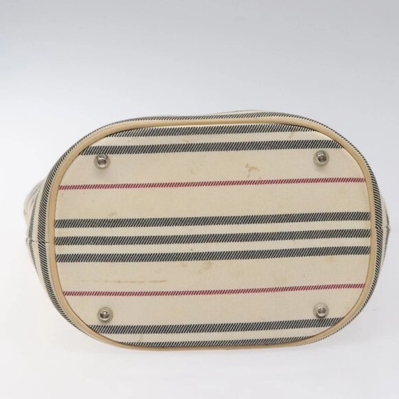 BURBERRY Nova Check Tote Bag Canvas Beige Auth - Picture 5 of 16